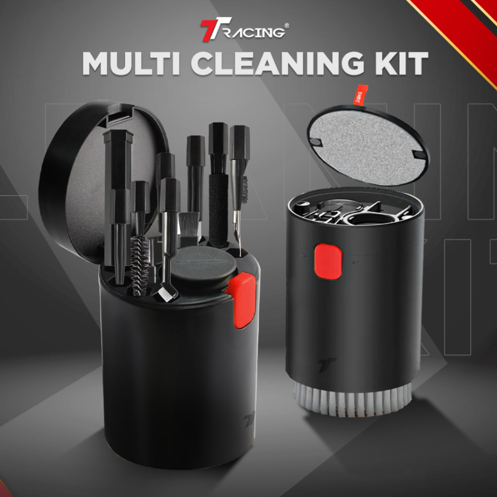 A TTRacing 20 In 1 Multifunctional Cleaning Tools Kit Keyboard Cleaner Cleaning Brush Kit