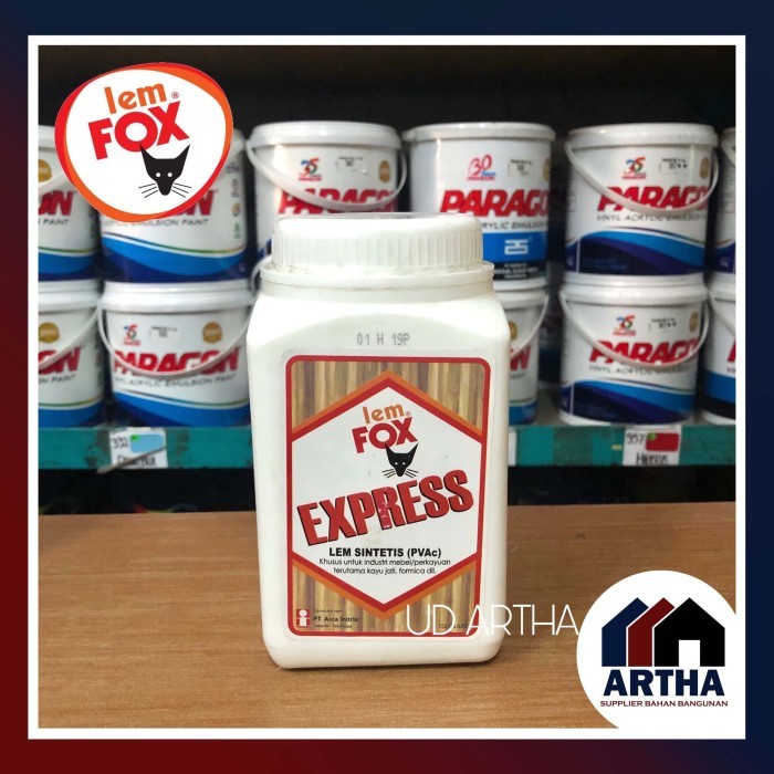 กาว Fox Express / กาว Fox White / กาวสังเคราะห์ PVAC 1 Kg
