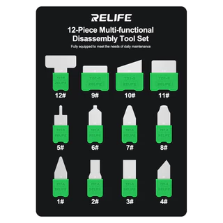 เครื่องมือถอดชิ้นส่วน Relife TD1 Pro 12in1 เครื่องมือถอดชิ้นส่วนมัลติฟังก์ชั่นโทรศัพท์มือถือหน้าจอ