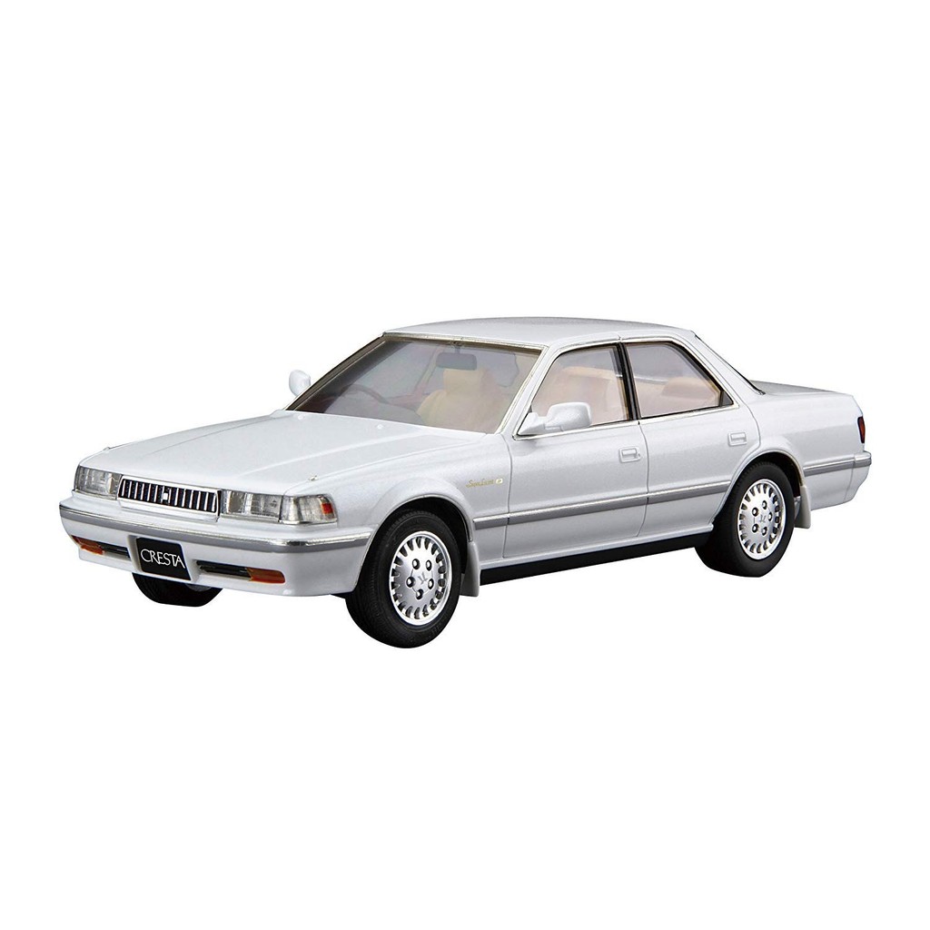 Aoshima Cultural Education Publishing Co. 1/24 The Model Car Series No. 81 Toyota JZX81 Cresta 2.5 S