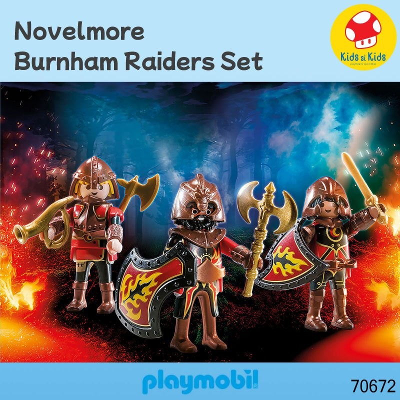 Playmobil 70672 Novelmore Burnham Raiders Set โนเวลมอร์ เซ็ตเบิร์นแฮมเรเดอร์ Gift Set ชุดของขวัญ