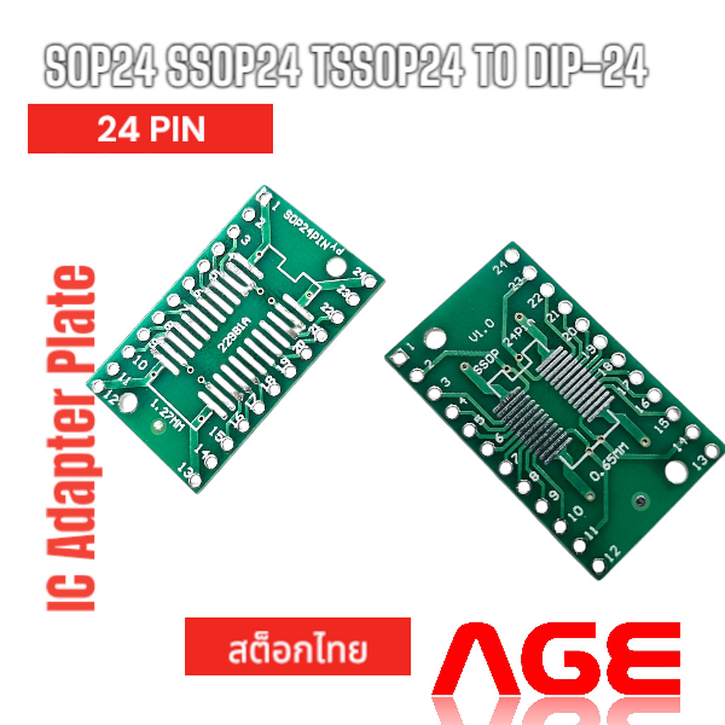 SOP24 SSOP24 TSSOP24 TO DIP-24 PIN IC Adapter Plate Adapter Socket