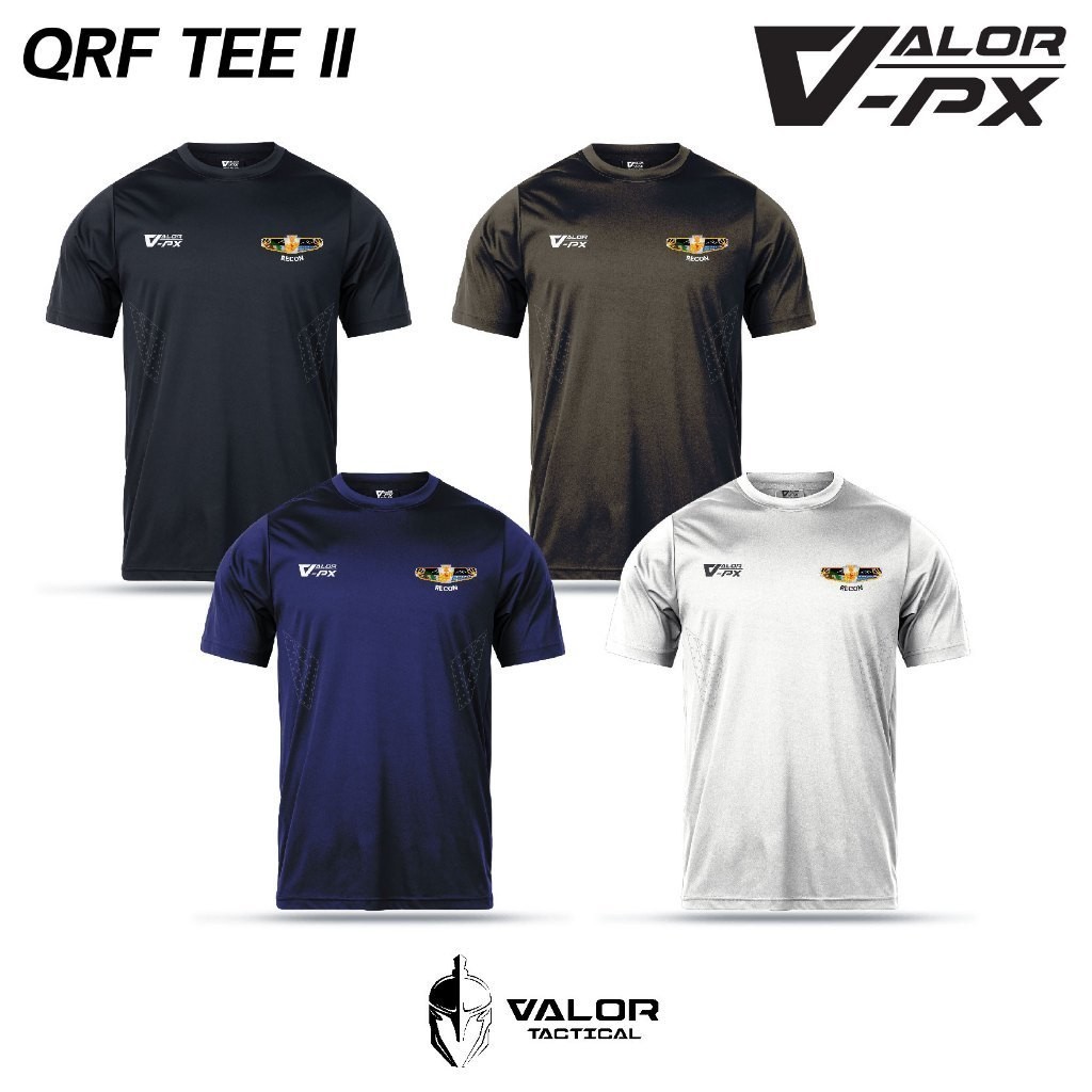 (สกรีนโลโก้ฟรี) หน่วยงานภายใน รีคอน Valor PX เสื้อยืด รองใน , ระบุเสื้อ สี และไซส์ด้านล่างCotton 100%  [S-5XL]
