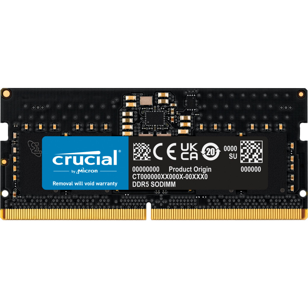 CRUCIAL DDR5 4800MHz Ram Laptop Memory ( 8GB / 16GB / 32GB ) แรม Notebook
