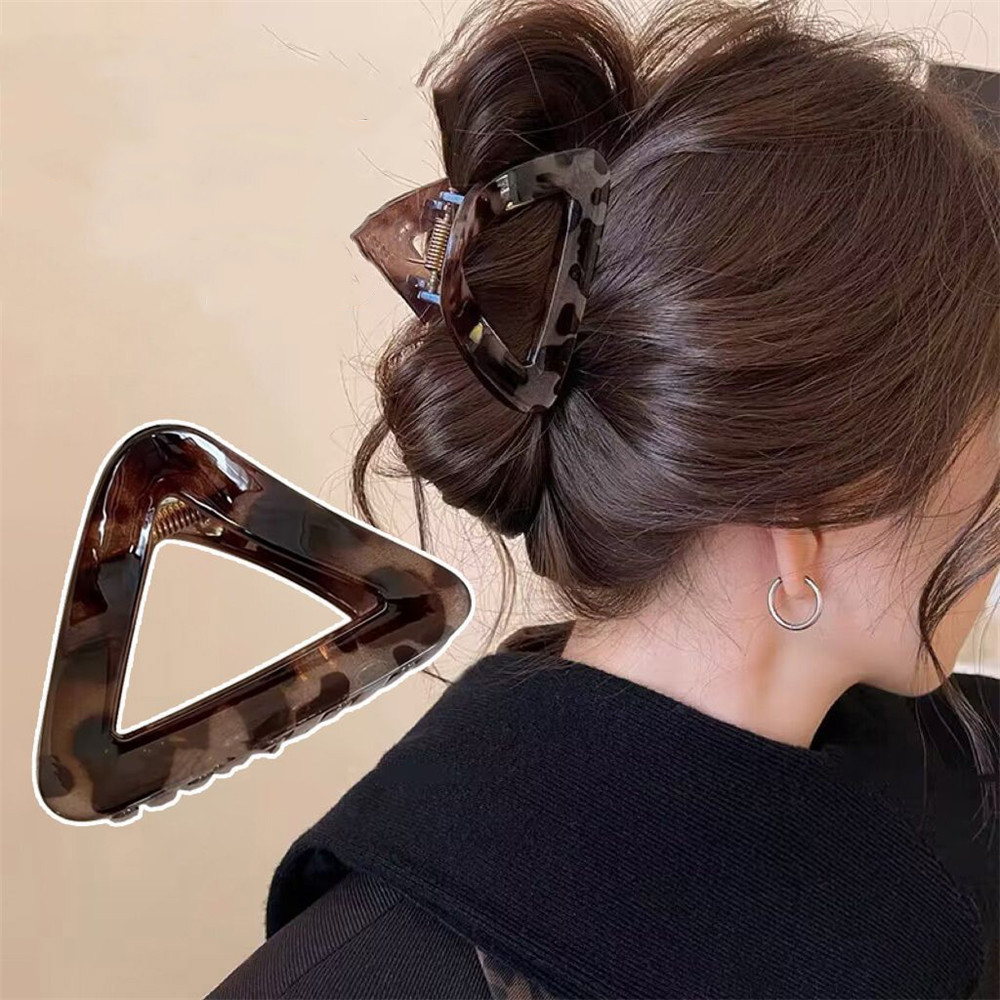 อะคริลิที่เรียบง่ายคว้าคลิปฉลามคลิปกิ๊บผู้หญิงใหม่ระดับไฮเอนด์อุปกรณ์ผม - รูปที่ 6