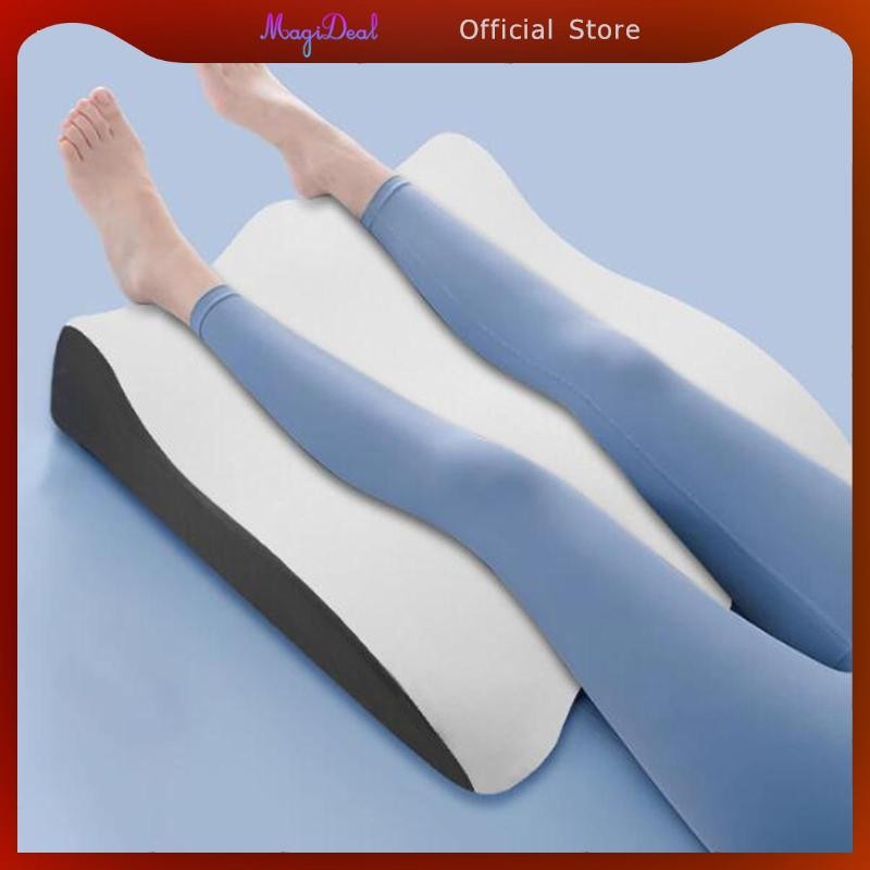 Magideal Leg Elevation Pillow Ankle Elevation Pillow, Washable Cover Soft Practical Men Women Foot Lifting Pillow Leg Cushion Pillow