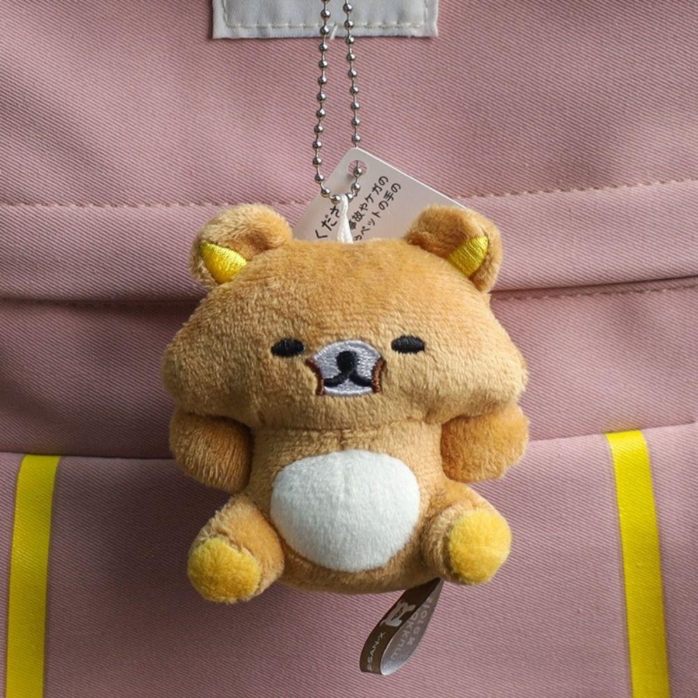 Preva Rilakkuma Plush Toy, 20th Anniversary Limited Series Mini Anime Pendant, พวงกุญแจการ์ตูนน่ารัก - รูปที่ 5