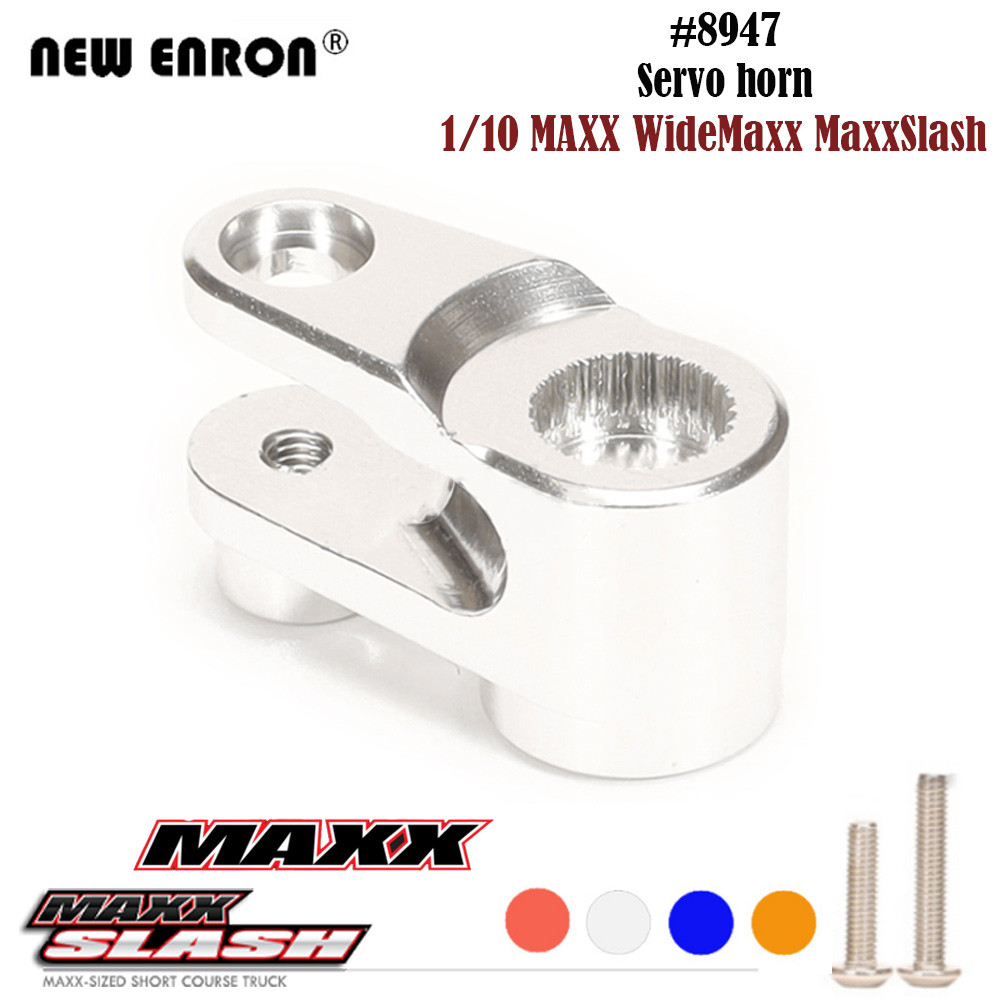 1 PC อลูมิเนียม Servo Horn Servo แขน 8947 สําหรับ Rc รถรถบรรทุกมอนสเตอร์ Traxxas 4S Maxx 89076-4 Wid