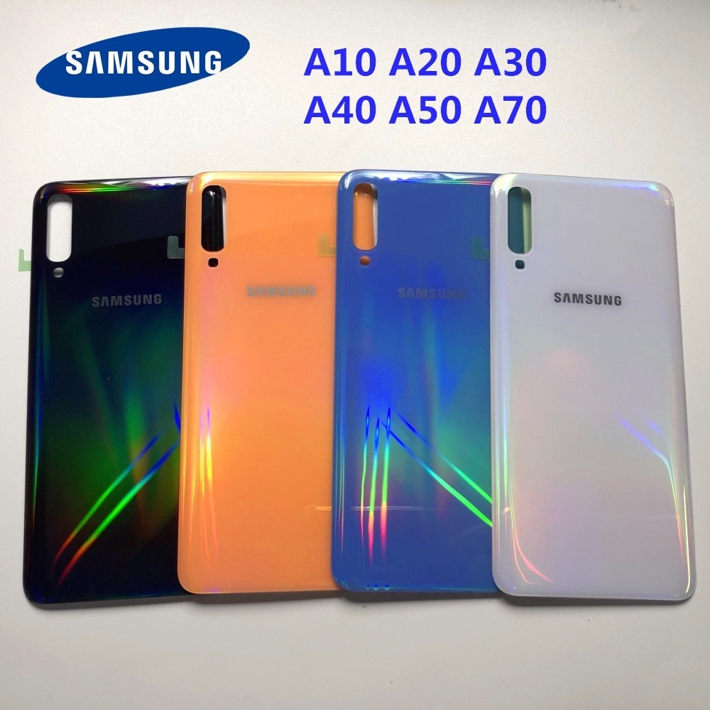 อะไหล่ฝาครอบแบตเตอรี่ A50 สําหรับ Samsung Galaxy A10 A20 A30 A40 A50 A70 2019