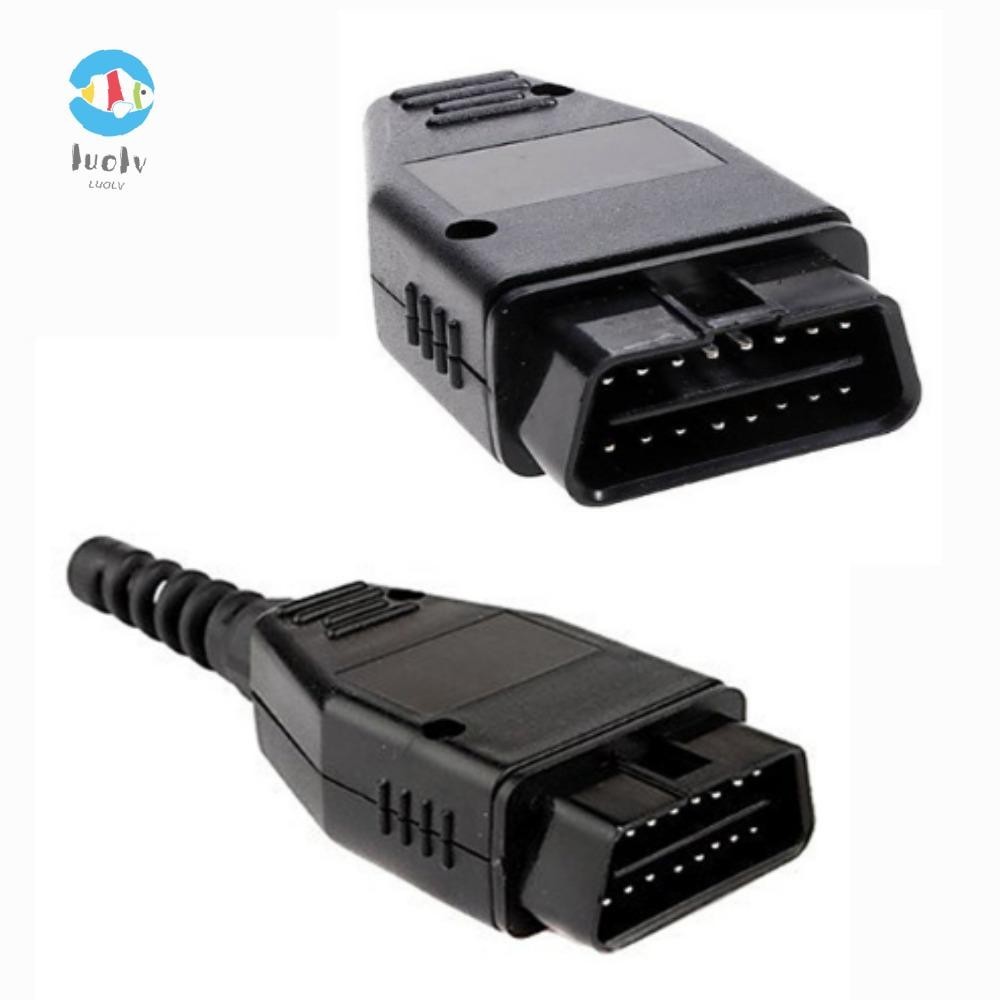 ขั้วต่อ OBD2 16Pin Universal DIY OBD ปลั๊กตัวผู้