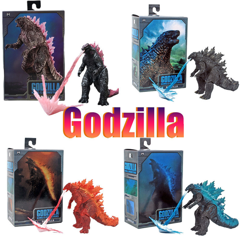 โมเดลฟิกเกอร์ Godzilla X Kong 2 Neca Godzilla 2024 ของเล่นสําหรับเด็ก