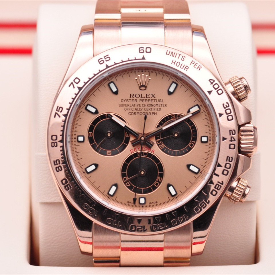 ประเภท M116505นาฬิกาผู้ชาย Daytona Rolex Series Universe Rolex Mechanical Meter อัตโนมัติ