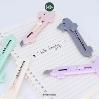 hello - คัตเตอร์ มินิ ลายน้องหมา ใบมีดคม มีดคัตเตอร์ คัตเตอร์จิ๋ว เครื่องเขียน