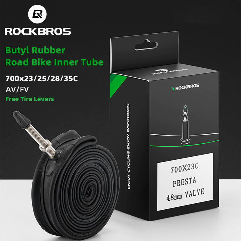 Rockbros ยางในรถจักรยาน 700C 23 25 28 35 AV FV