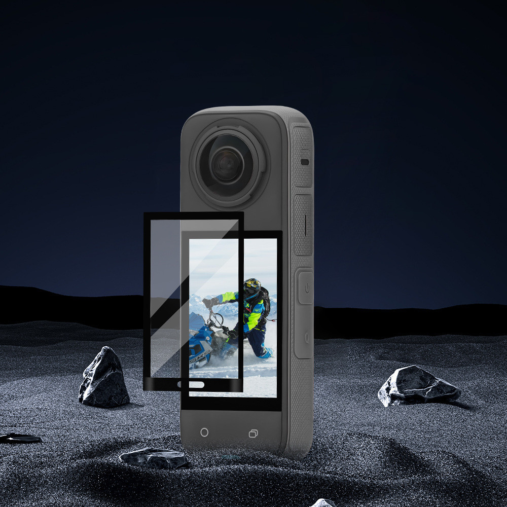 เหมาะสําหรับ Insta360 X5/X4 กล้องเคลื่อนไหวแบบพาโนรามาฟิล์มนิรภัยเลนส์หน้าจอฟิล์มแก้วสิ่งที่แนบมา