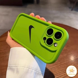 เคสโทรศัพท์มือถือป้องกันสี่ด้านแบรนด์อินเทรนด์ ไอโฟน11 For iPhone12 13 14 15Pro MAX X XS XR 6 7 8Plus SE2020 เคสโทรศัพท์