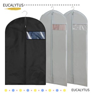 Eutus ถุงเก็บเสื้อผ้า PEVA กันฝุ่น ทนทาน สีดํา สีเทา สําหรับ…