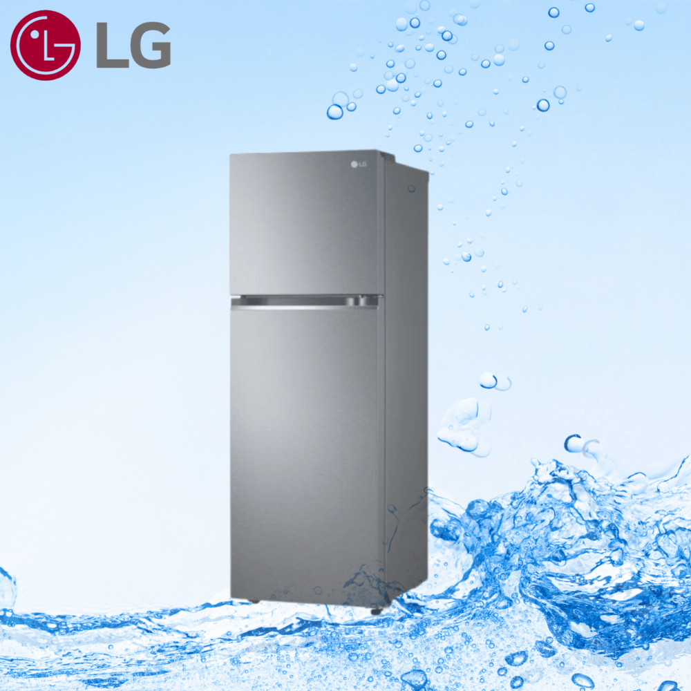 ShopKB LG ตู้เย็น 2 ประตู ขนาด 11.8 คิว รุ่น GN-D322PQMB สีเทา ยืนหนึ่งในไทย