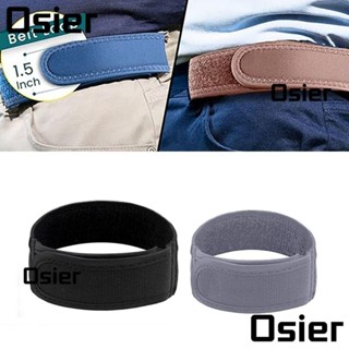 Osier1 เข็มขัดยางยืด ไม่มีหัวเข็มขัด ห่วงเข็มขัดนุ่มพิเศษ แฟ…