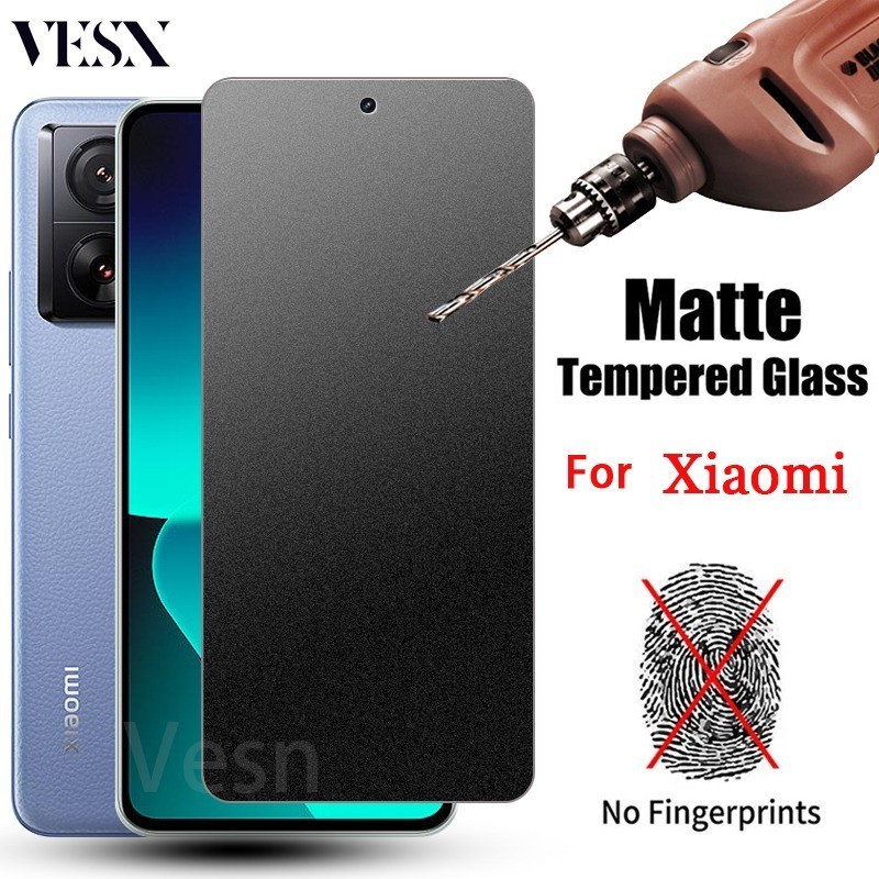 ฟิล์มกระจกด้าน ใช้สำหรับ ช่วยลดรอยนิ้วมือ Xiaomi Mi 14T 13T 12T 11T 10T 9T 4G 5G 2024