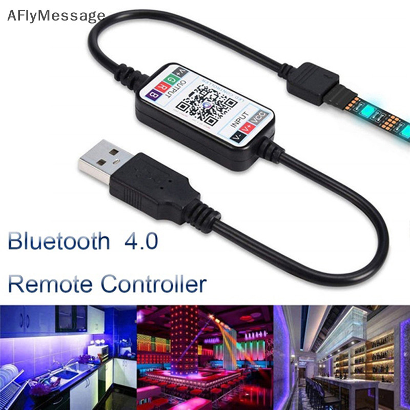 Afl รองรับริบบิ ้ นแสง RGB Wireless Home LED RGB USB Strip Controller TH