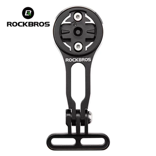 【TH Delivery】ROCKBROS Speedometer ขยายวงเล ็ บแบบบูรณาการอลูมิเนียมอัลลอยด ์ Handlebar Stand Mount Holder สําหรับ Garmin Wahoo Bryton