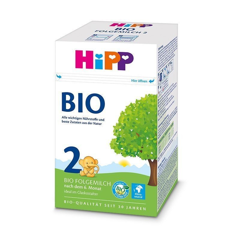 [ Tax Insurance Straight Hair ] เยอรมัน HiPP Organic BIO Baby Milk Powder 600g2 Stage 4.28