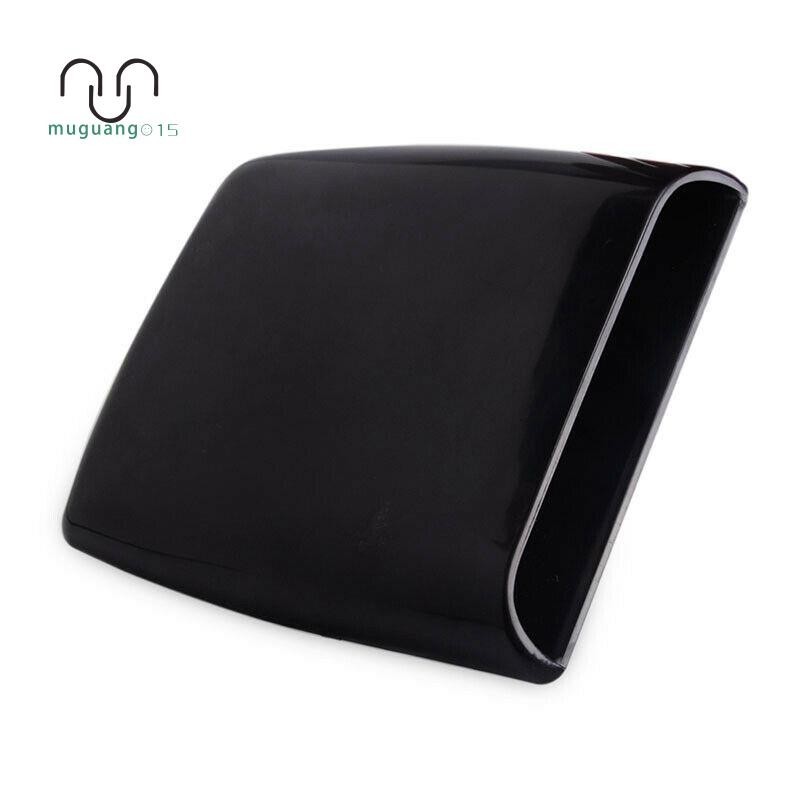 🔥Car ตกแต ่ ง Air Simulation Intake Hood Scoop Bonnet Cover สีดํา