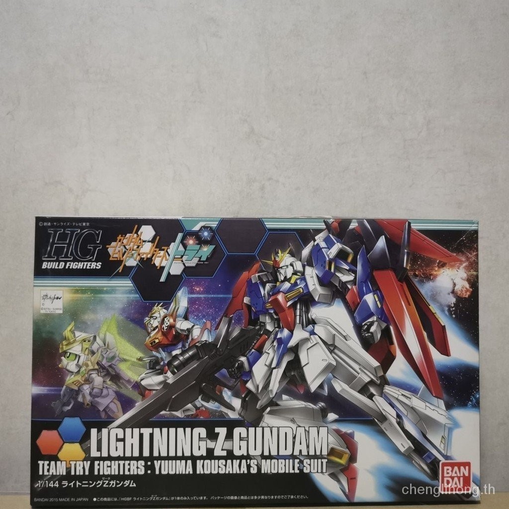 คลังสินค ้ าพร ้ อม Bandai HGBF 040 1/144 Gundam Chuang Warrior Lightning Z Dare Ready Stock Assembly Model