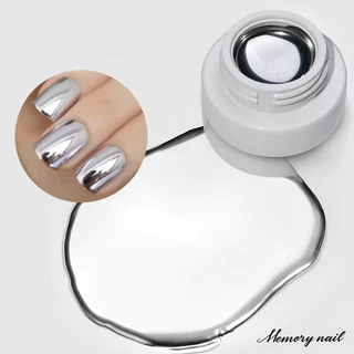 Misscheering สีเงิน Metallic Gel ULTRA BRIGHT สีเจลเมทัลลิค เข้มข้น เงาวาว เพ้นท์สวย เส้นคม