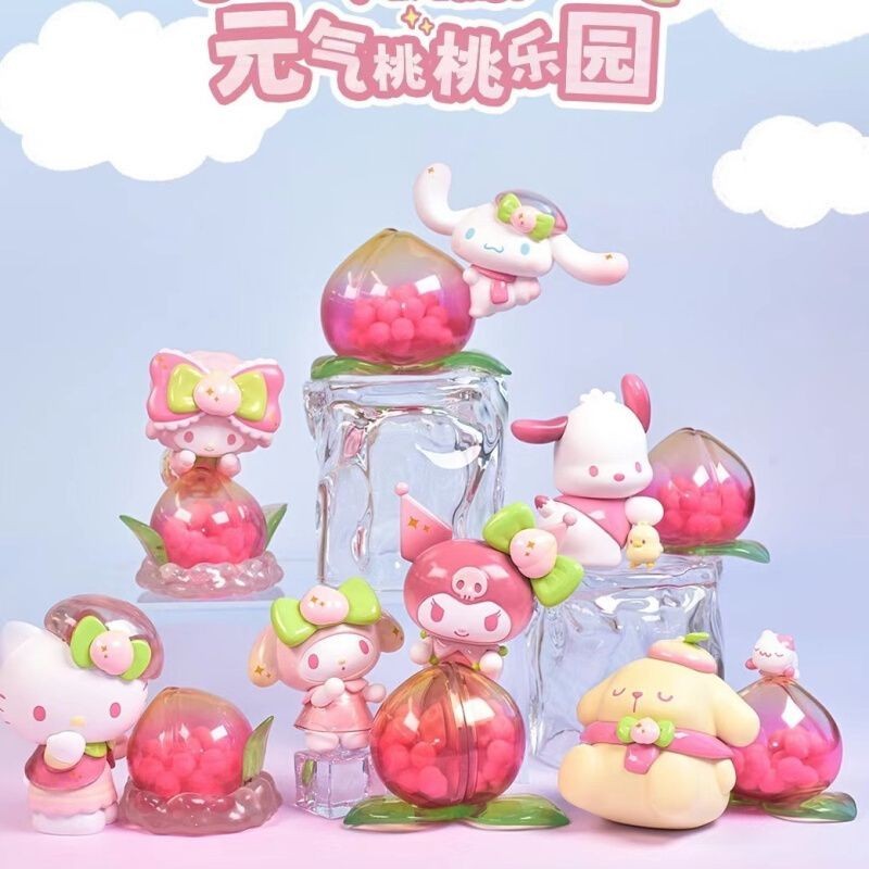 [สินค้าของแท้]จัดส่งภายใน 24 ชั่วโมงราคาดีที่สุด 2024 สไตล์ใหม่ [SANRIO 〖 Kuromi 〗 Kuromi Tao Tao Paradise Series] Mystery Box Doll Influencer Figure COSPLAY Girl เกมน่ารักอะนิเมะ สินค้าอินเทรนด์เล่นรางวัลนักเรียนของขวัญตกแต่ง Sanrio Mystery Box Vitality