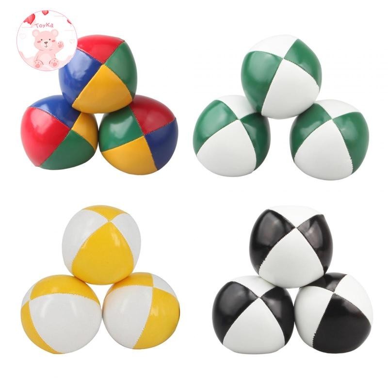 [Whbadguy ] 3x Hand Throwing Juggling Toy Juggling Balls for Backyard School Training