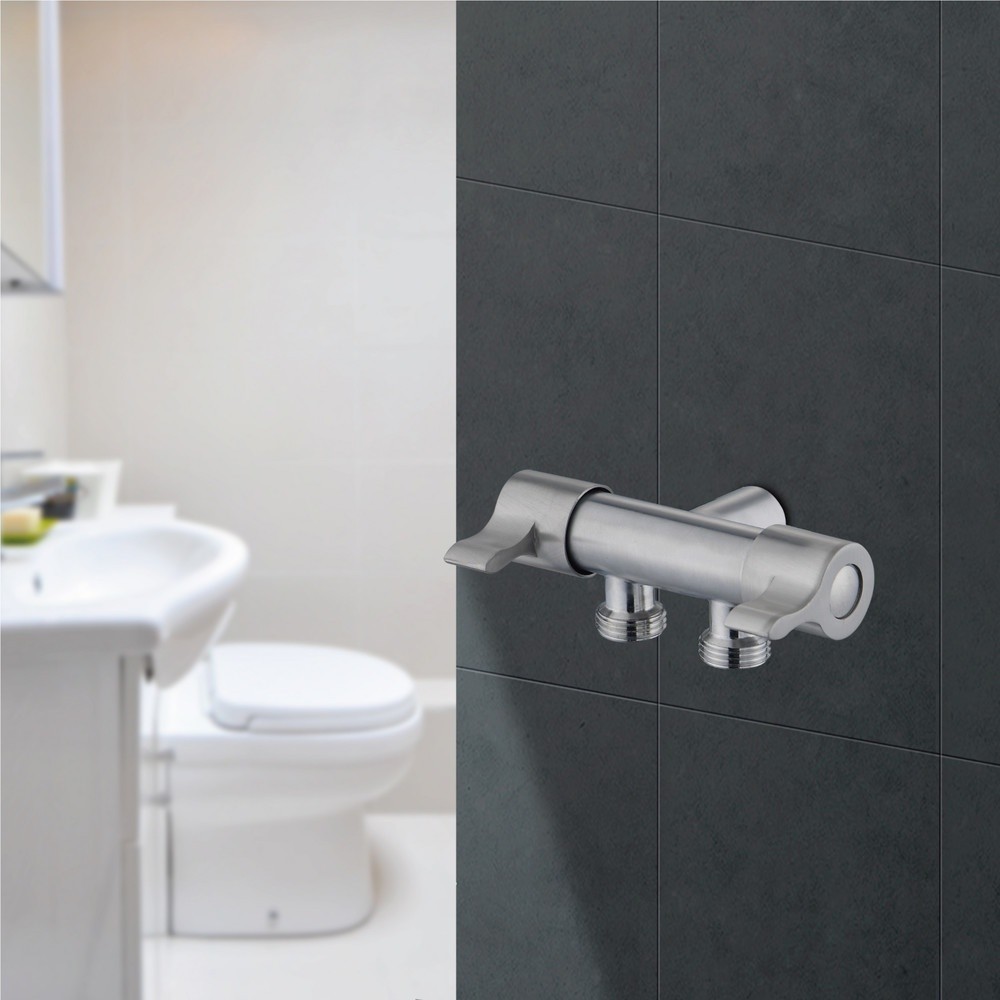 GlobalHouse Verno สต๊อปวาล์วสแตนเลส 2 ทาง รุ่น JK518-CH สินค้าของแท้คุณภาพดี