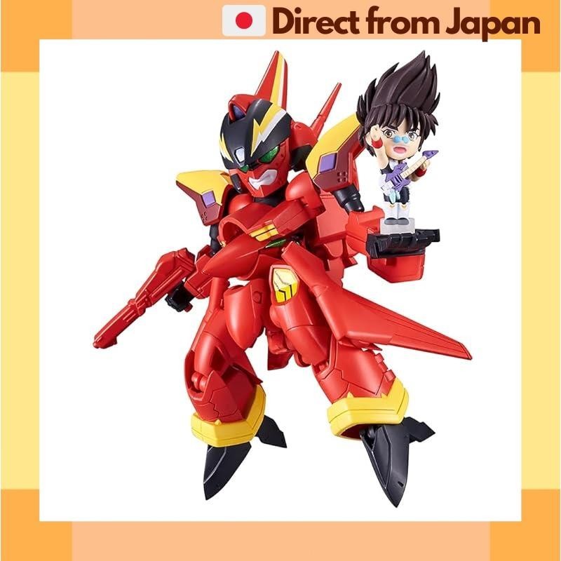TINY SESSION Macross 7 VF-19 Custom Fire Valkyrie with Basara Nekki Approximately 110mm (in Battroid