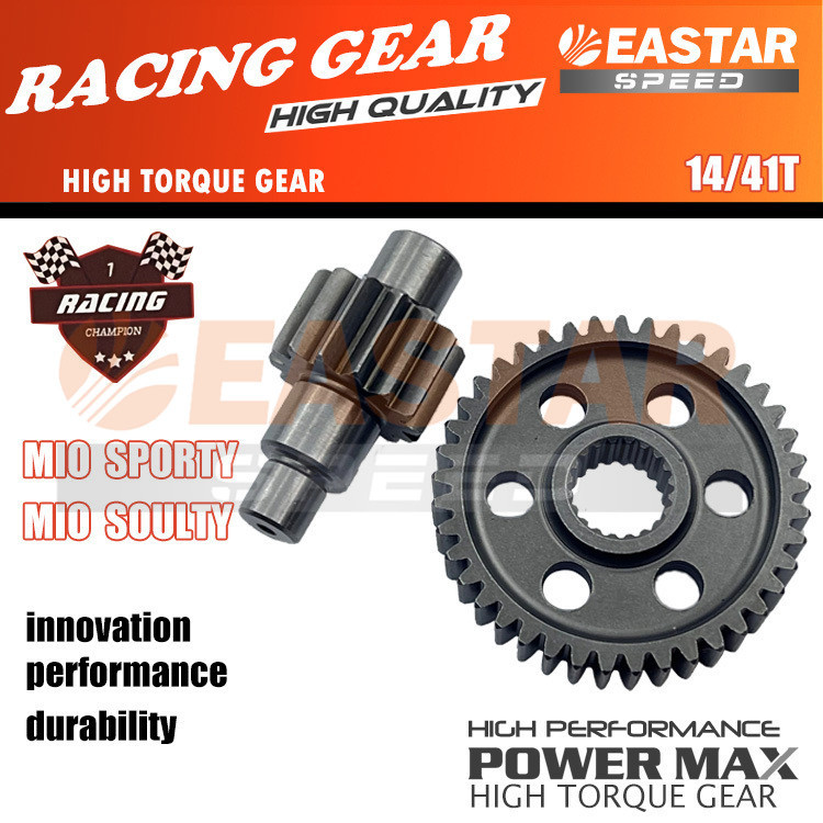 Lighten GEAR MIO SPORTY SOULTY 14/41T อะไหล ่ รถจักรยานยนต ์