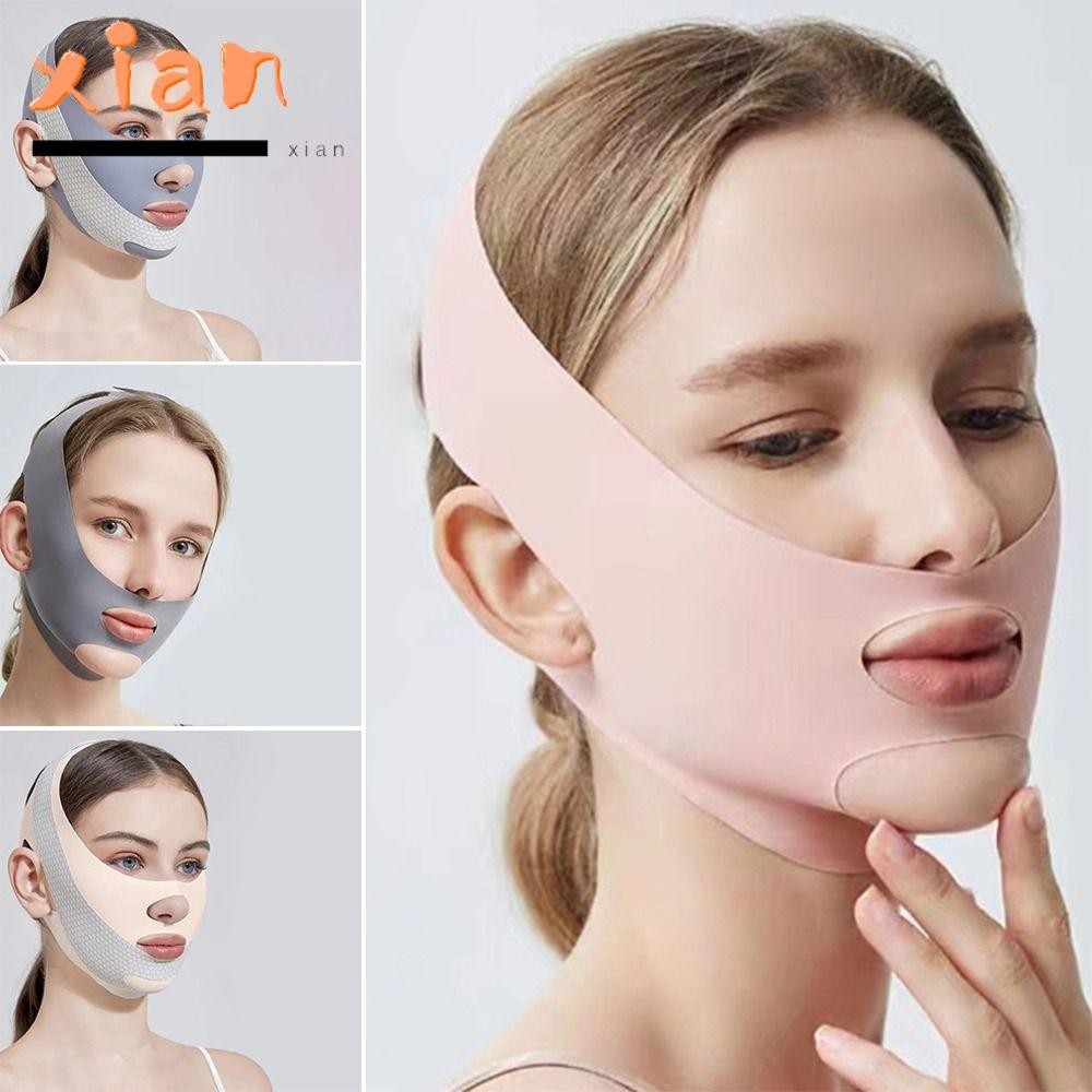 Xianen ยกกระชับ, สายรัดกระชับสัดส่วนแบบยืดหยุ่น Face Sculpting Sleep, การดูแลผิวระบายอากาศแบบปรับได้ V Line Shaping Woman
