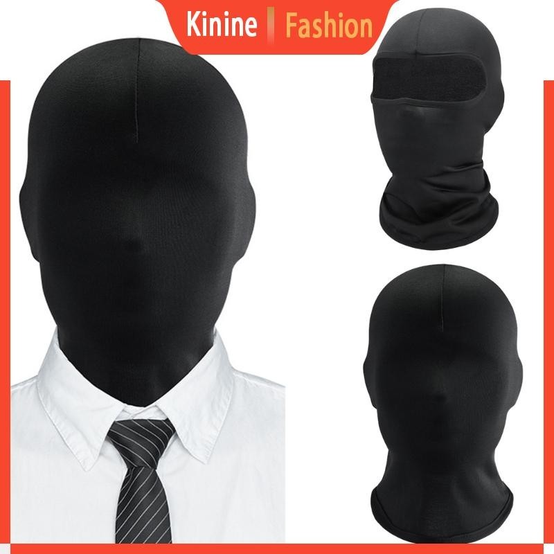Kin ฮาโลวีน Balaclava หมวกหมวกปาร ์ ตี ้ วันหยุดคอสเพลย ์ Robber หมวกสีดํา