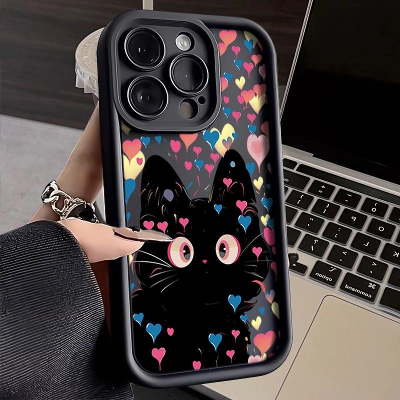เคสrealme 12 Plus 12X 11 Pro+ 11X 10 12Pro+ 10T 9i 5G 4G 8 Pro Realme9i 9ProปลอกRealme 9 8i 7i 5 6 Pro Plus 6s 5i 6i Soft Coverกันกระแทกแมว
