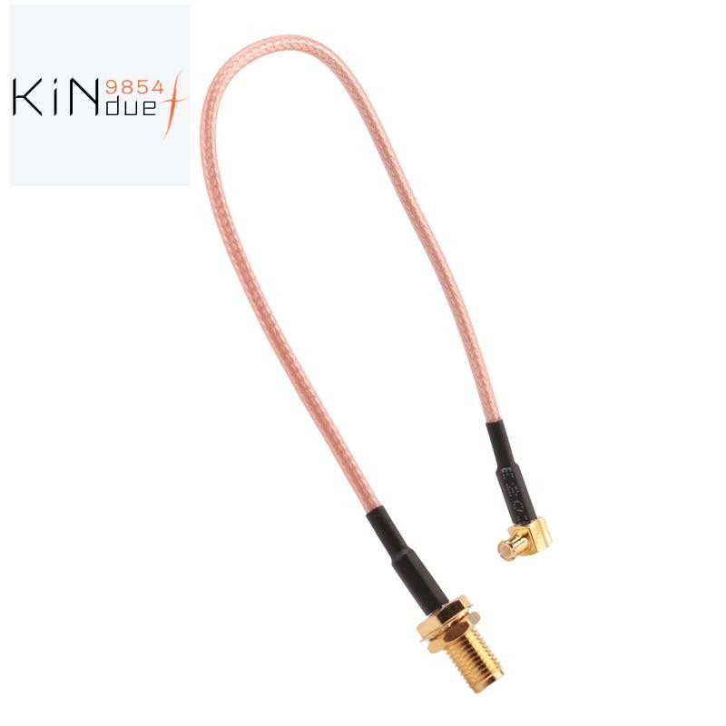 【kindue9854f 】MCX Male to SMA Female RG316 Low Loss Pigtail Adapter Cable 21cm/8.3in