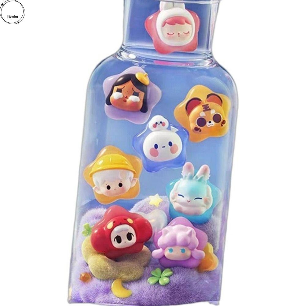 Ilonim กล่อง, POPMART Pop Bean Soap Bubbles อะนิเมะการ์ตูนรูป, Kawaii Lucky Star Series Labubu SP Molly กล่องของเล่นเด็ก