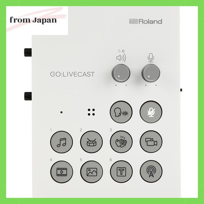 Roland Live Streaming studio สําหรับสมาร ์ ทโฟน Roland GO Roland Live Streaming studio สําหรับสมาร ์