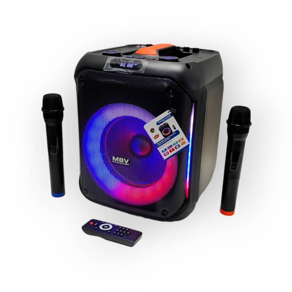 ลำโพงช่วยสอน ลำโพงบลูทูธ Bluetooth Speaker พร้อมไมโครโฟนและรีโมท MBV รุ่น A-888BT (TS-28)