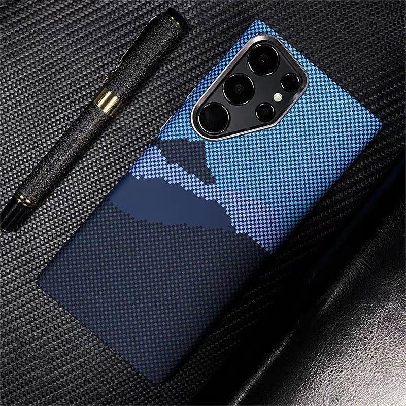 Samsung S24 Ultra Magnetic Case Slim คาร์บอนไฟเบอร์ Frosted เคสโทรศัพท์สําหรับ S24 + S24 S23 Ultra S23 Plus S23 ฝาครอบกันกระแทก
