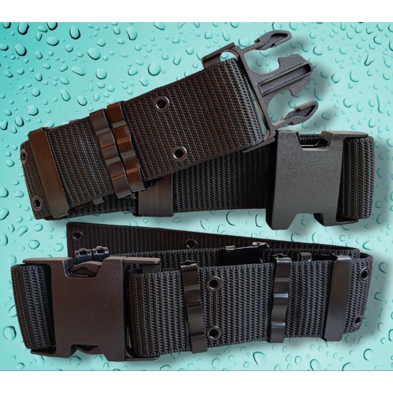 Hitam COMMANDO Coupling Black COMMANDO Check Coupling - Security Guard Coupling Belt COMMANDO Coupli