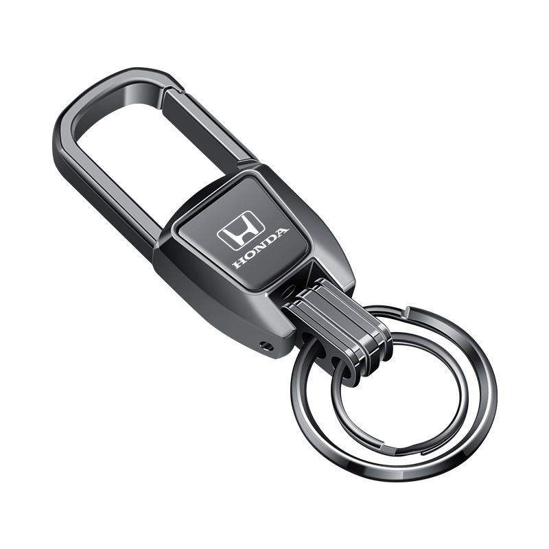 พวงกุญแจรถโลหะผสมสังกะสีคุณภาพสูงสําหรับ Honda Civic City Odyssey Vezel CRV Accord - รูปที่ 5