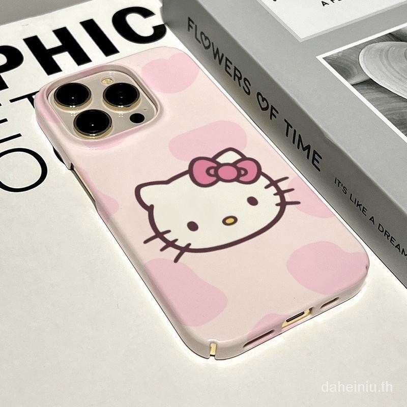 Pink KittyFor iPhone 11/12/13/14/15 Pro Maxกรณีแฟชั ่ นกันกระแทกซิลิโคนเคสแข ็ งสําหรับiPhone 13,14,15,11PM,12PM,13PM,14PM,15PMเคสโทรศัพท ์