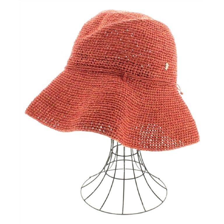 Helen Kaminski LE Orange A MIN Hat straw Women Direct from Japan Secondhand