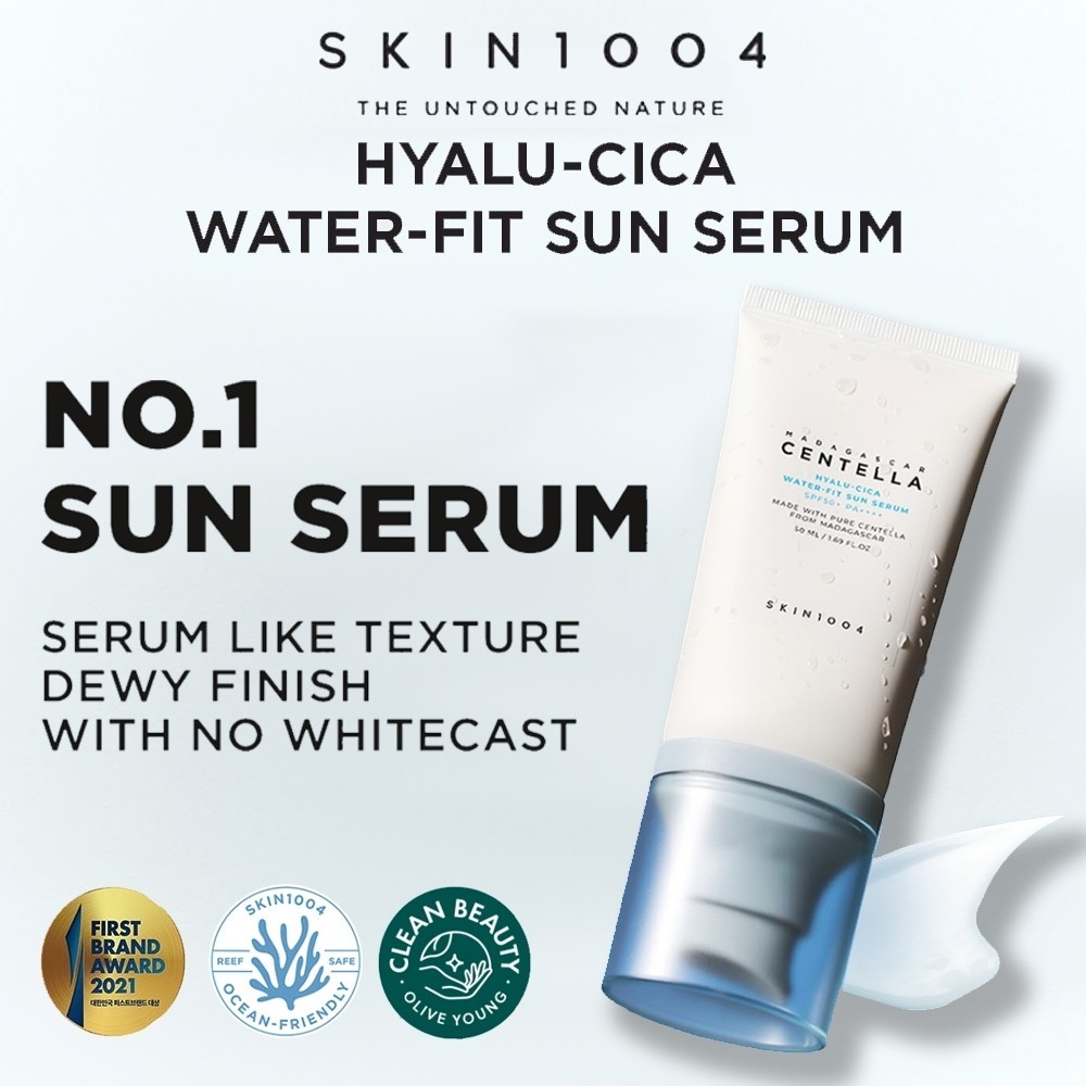 เกาหลี SKIN1004 Centella Hyalu-Cica Water-Fit Sun Serum SPF50 PA+++ 50ml