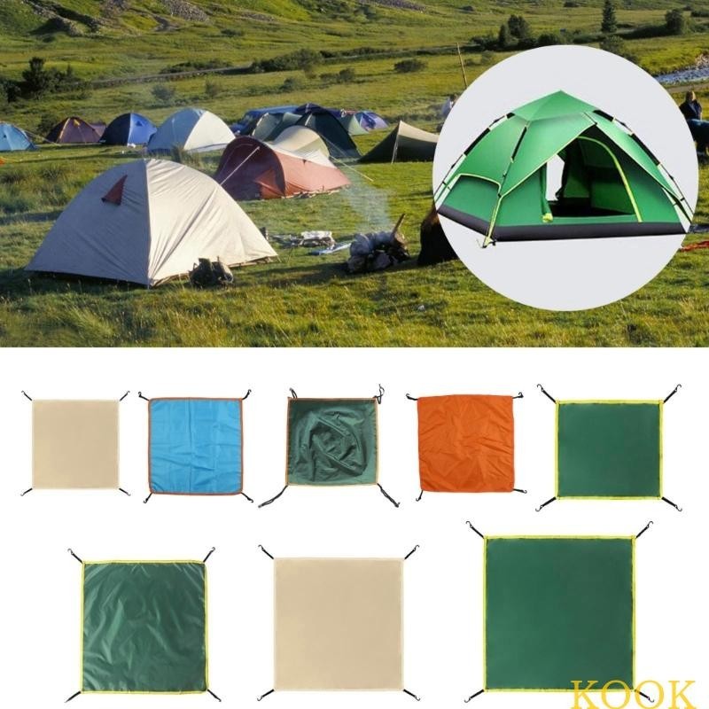Kook เต ็ นท ์ หัวผ ้ าคลุม Sun Shelter Ultralight Tarp สําหรับเดินทางตั ้ งแคมป ์ กลางแจ ้ ง