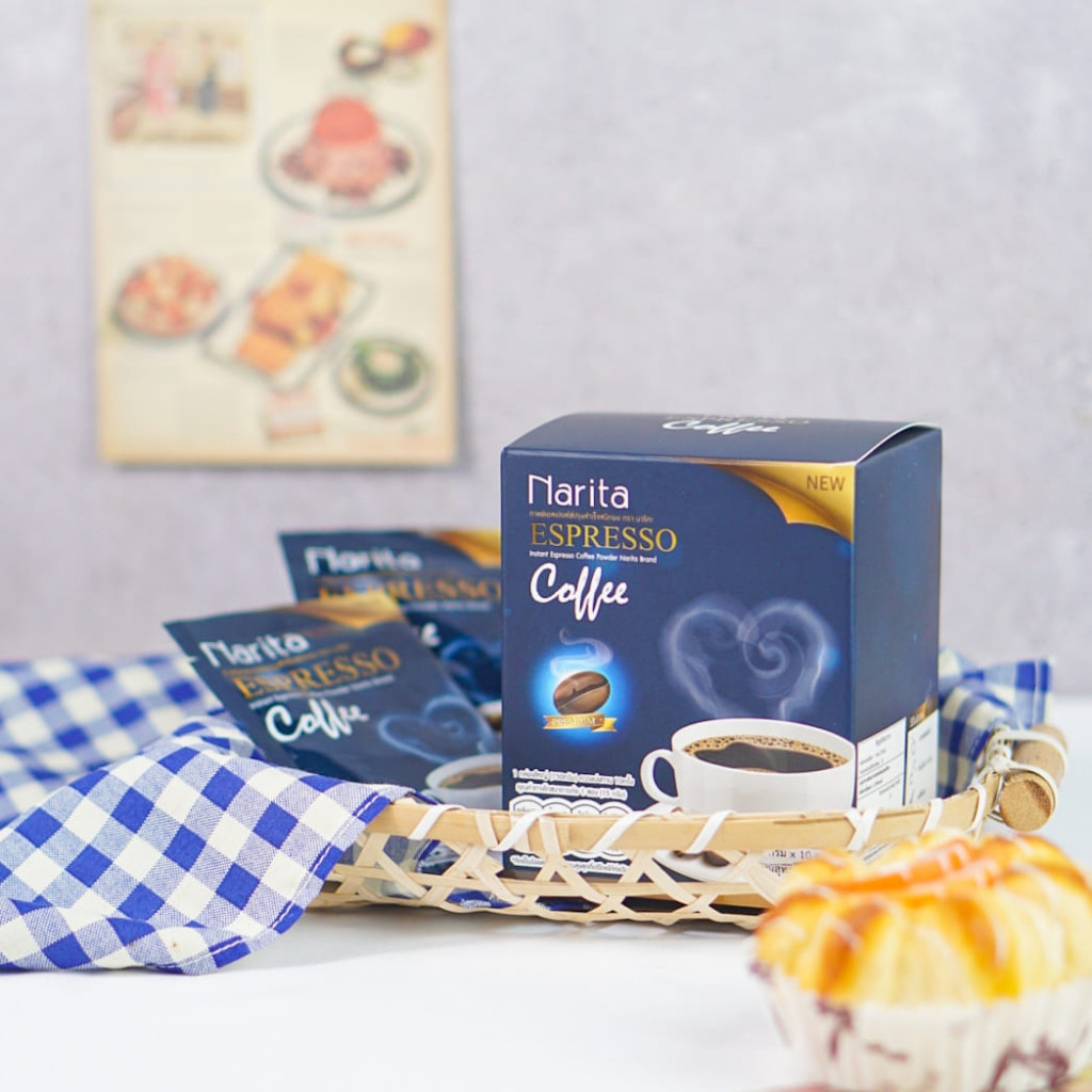 Narita Coffee กาแฟนาริตะ กาแฟผู้ใหญ่บ้านฟินแลนด์ บรรจุ 10 ซอง/กล่อง